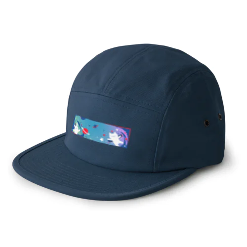 にょわにょわにょわん 5 Panel Cap