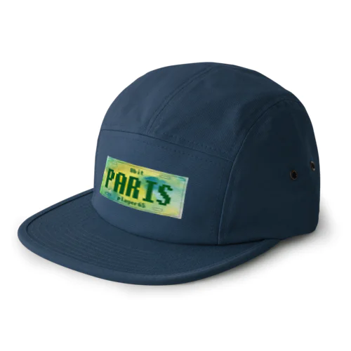 ナンバープレート【PARIS】 5 Panel Cap