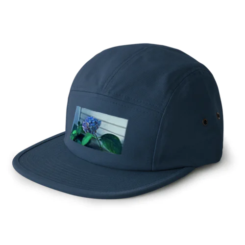 滲む紫陽花 5 Panel Cap