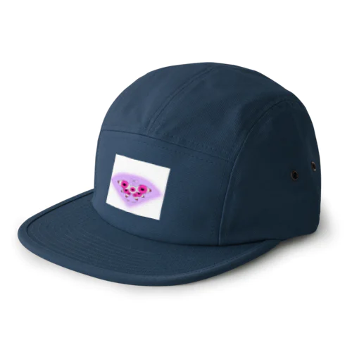 🎀👁水姫城 ロゴマークฅ^ơωơ^ฅ♡ 5 Panel Cap