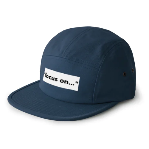 "focus on..." 5 Panel Cap