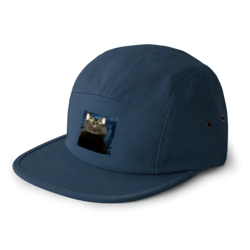 リアルにゃんこ 5 Panel Cap