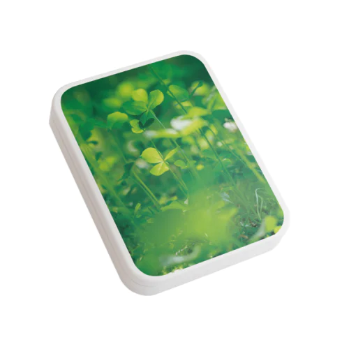 癒しの風景（クローバー） Flat Tin Case