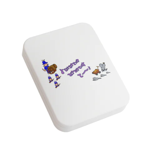 兵隊猫VSねずみ　ACT1Fight Flat Tin Case