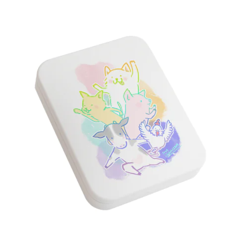 わぬさん_なんかポーズ✏︎ Flat Tin Case