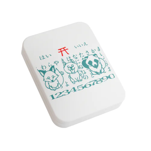 コックリ Flat Tin Case