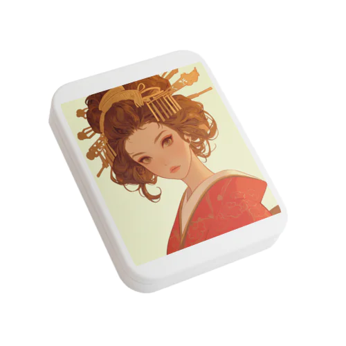 花の舞い Flat Tin Case