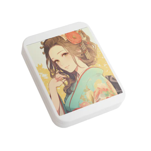 伝統美の華やぎ Flat Tin Case