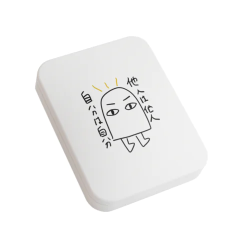 感情豊かなメジェド(鼓舞) Flat Tin Case