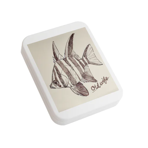 オールドワイフ Flat Tin Case
