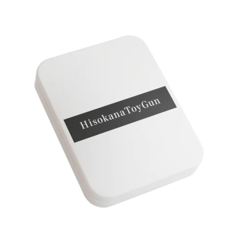 密かなトイガン（明朝ローマ字） Flat Tin Case