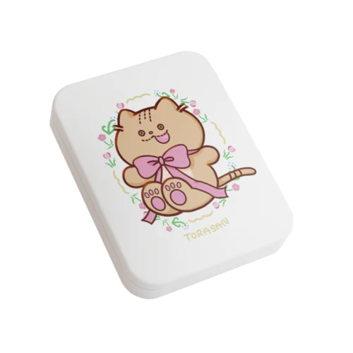 ぬいとら Flat Tin Case