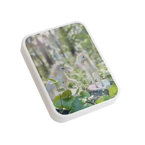ダブルレインボー☆ユニコーン   Flat Tin Case
