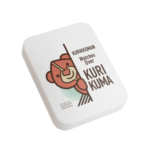ひょっこりクリックマン Flat Tin Case