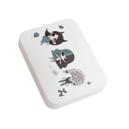 ちび達 Flat Tin Case