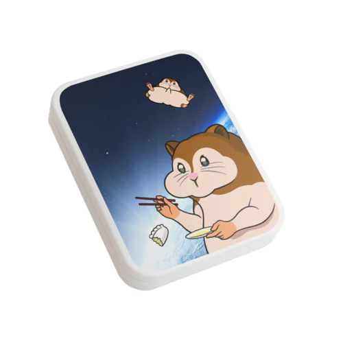 酢胡椒で餃子を食った猫田 Flat Tin Case