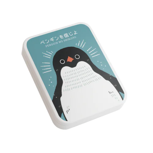 ペンギンを信じよ Flat Tin Case