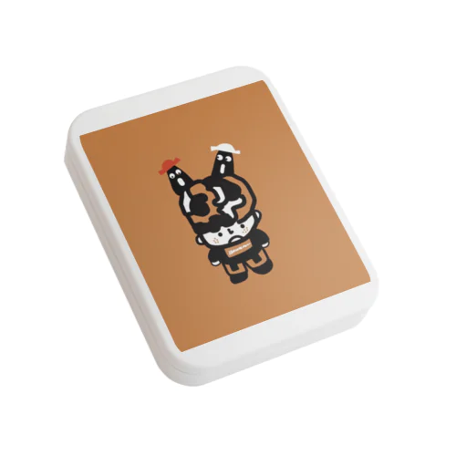 そばくん Flat Tin Case