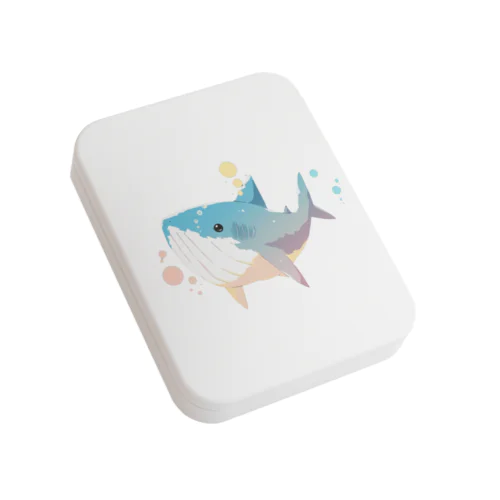 夢見るサメくん Flat Tin Case