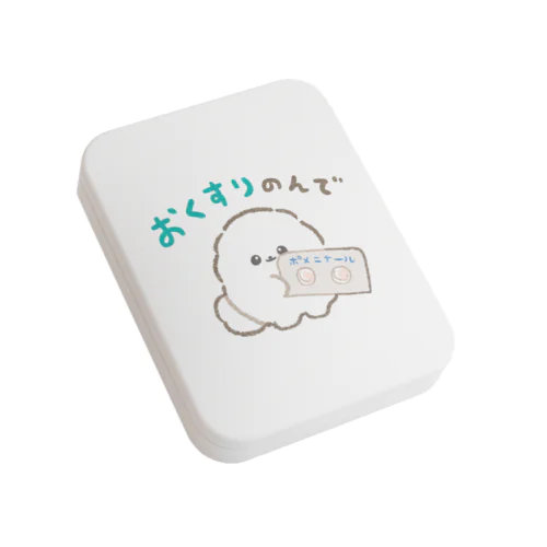 お薬飲んで Flat Tin Case