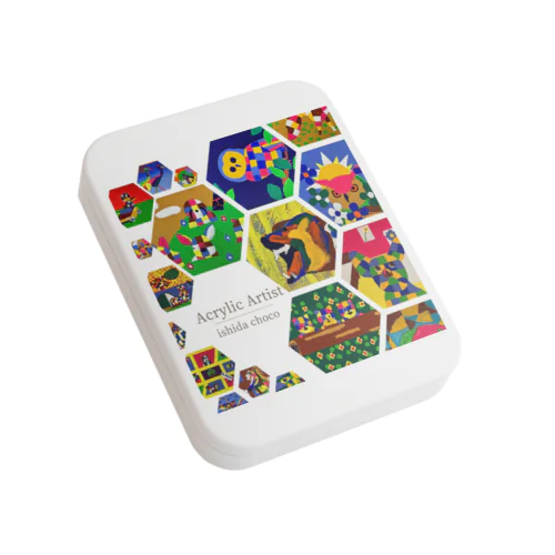 World of ishida-choco Flat Tin Case