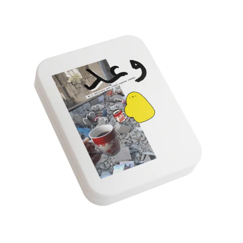 No.3 "Coffee Time①w"【 وقت القهوة】コーヒー・タイム Flat Tin Case