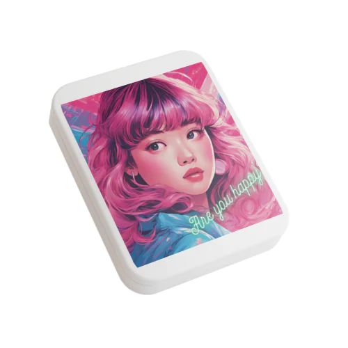 80’ｓSpirited girl 80年代ゴキゲンギャル Flat Tin Case
