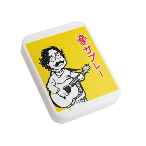 豪サブレー Flat Tin Case
