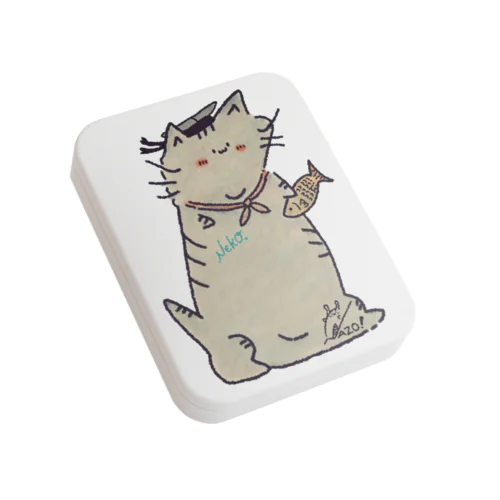船乗りのねこちゃん🚢 Flat Tin Case