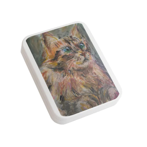 あのニャンコ。 Flat Tin Case