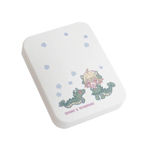 たつことおにい Flat Tin Case