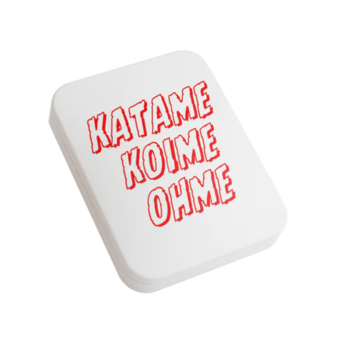 早死に三段活用グッズ Flat Tin Case