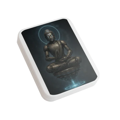 機械内臓Buddha Flat Tin Case