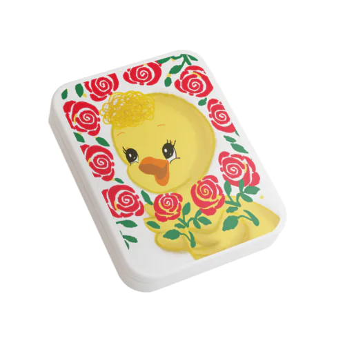 ビビットちゃんの缶カン Flat Tin Case