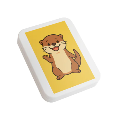 ゆるかわうそ Flat Tin Case