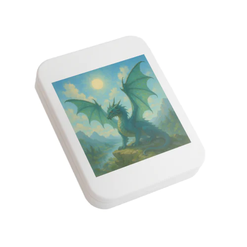 翠陽のドラゴン Flat Tin Case