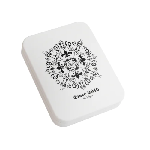 Ray's Spirit Logo ⑧（BLACK） Flat Tin Case