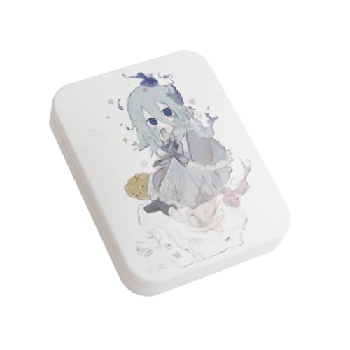 焼き菓子トリック。 Flat Tin Case