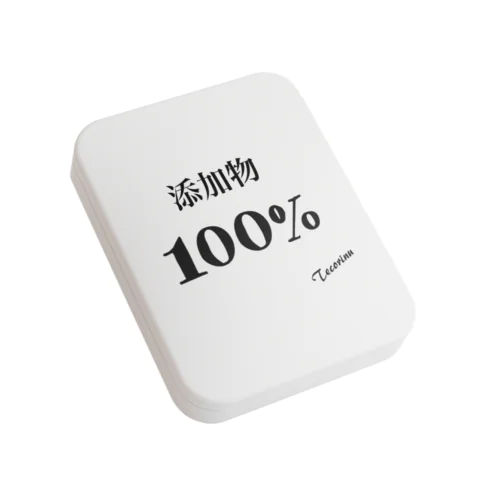 添加物100% Flat Tin Case