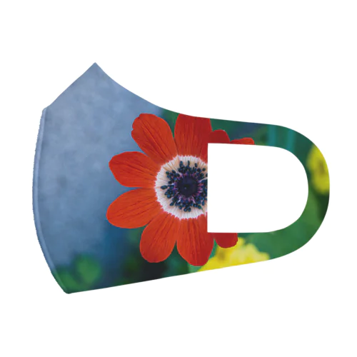 補色な花 フルグラフィックマスク