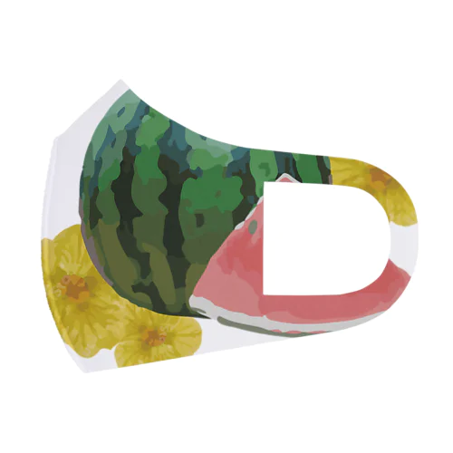 スイカの花 フルグラフィックマスク
