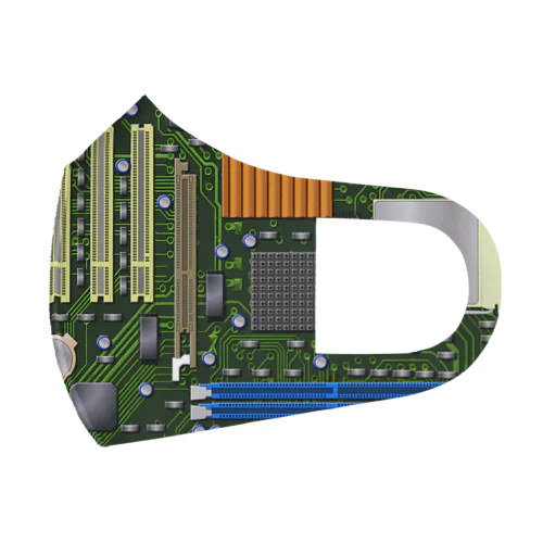 パソコンのマザーボード フルグラフィックマスク