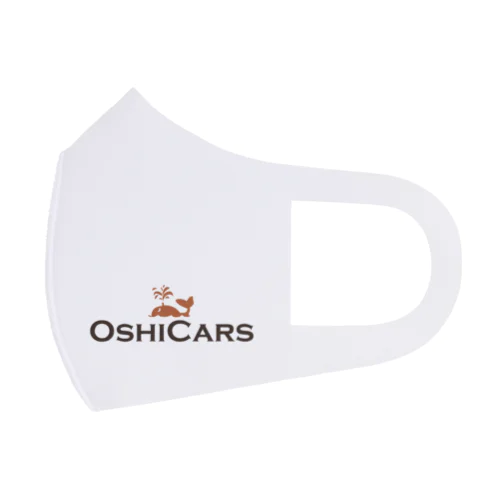 oshicars（横デザイン） Face Mask