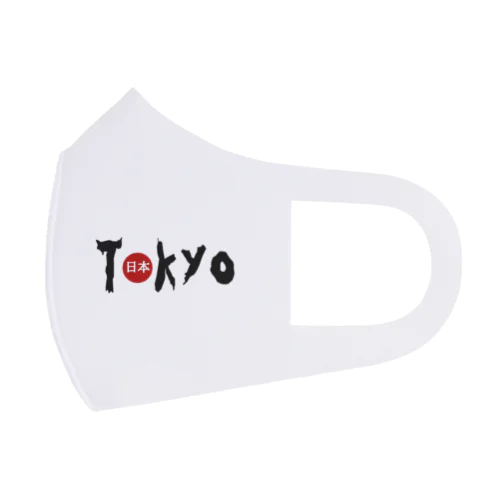 Tokyo プリント Face Mask