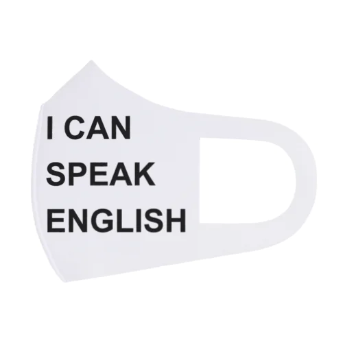 I CAN SPEAK ENGLISH Face Mask