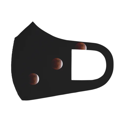 皆既月食 - Total Lunar Eclipse - Face Mask