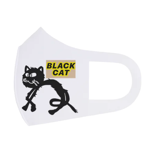  BLACK  CAT Face Mask