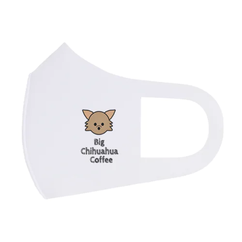 Big Chihuahua Coffee  풀 그래픽 마스크