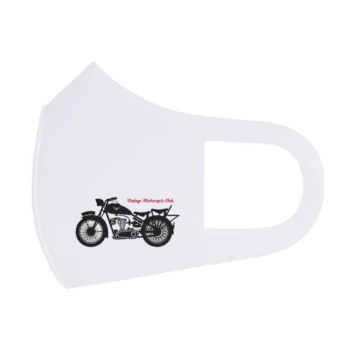 VINTAGE MOTORCYCLE CLUB Face Mask