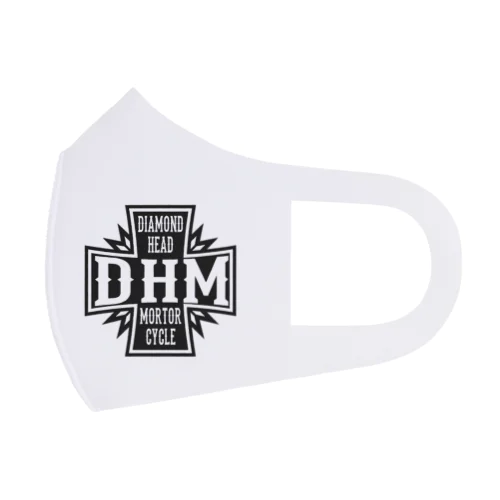 DIAMOND HERD MORTORCYCLE Face Mask